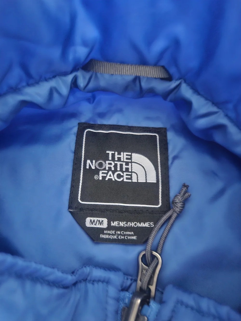 The North Face Men's Blue Puffer Jacket